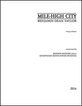 Mile High City Orchestra sheet music cover